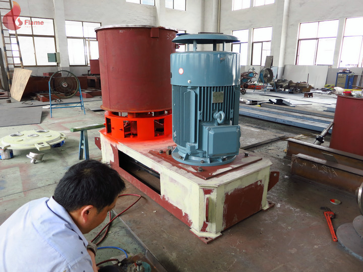 100 -150kg / h ZWZ Bearing High Speed Mixer 110kw For Shoes Bed SHR - 500L