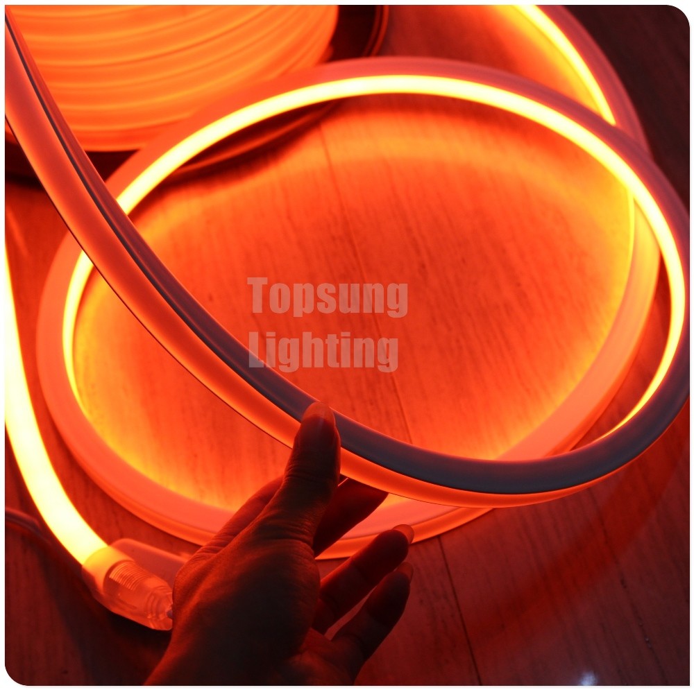 AC 220V Orange LED Neon Flex Light SMD2835 50000 Hour Working Lifetime