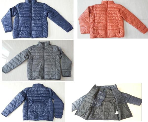 Quality Apparel Mens padding jackets stocklots + bag(mens coats) for sale