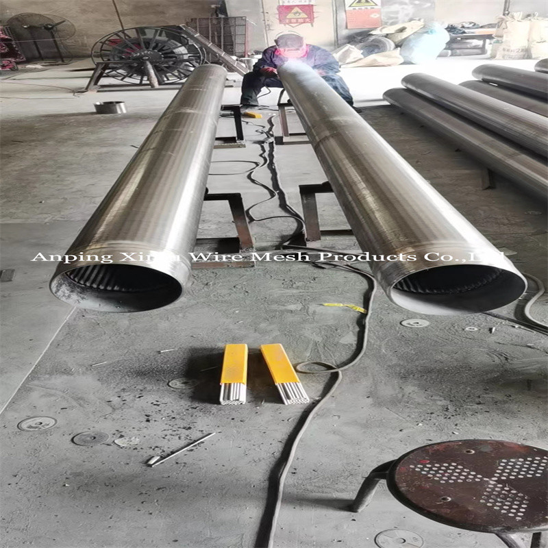 Spiral Wire Water Well Screen for Oil/Gas/Mining/Motor/Pump/Sewage Treatment/Groundwater Treatment/Waste Water Treatme