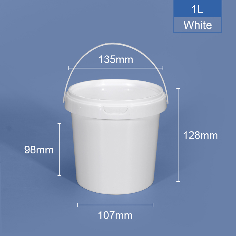 Reusable Ice Cream Cup with Lid and Handle Food Packaging Custom Logo Printed PP Plastic