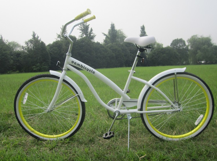 Single Speed 26 Inch Ladies Beach Cruiser Bicycle