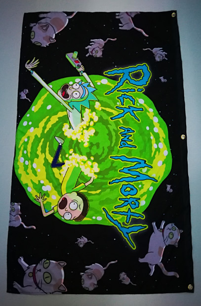 150*100cm Custom Wall Hanging Banner No Color Fade Eco friendly