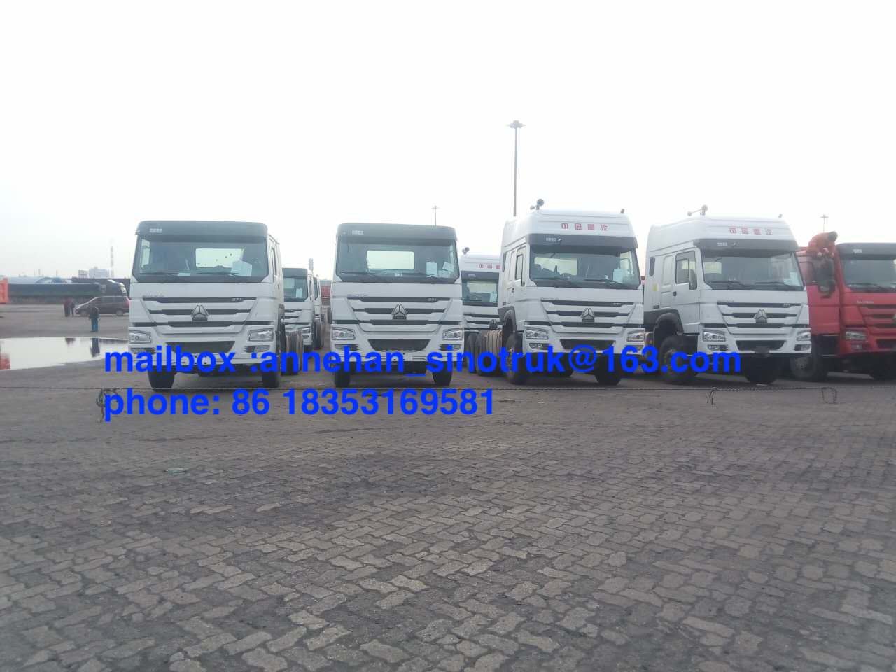 HW79 High Cabin Sinotruk Howo7 Prime Mover Truck For 40-50T Tow Capacity