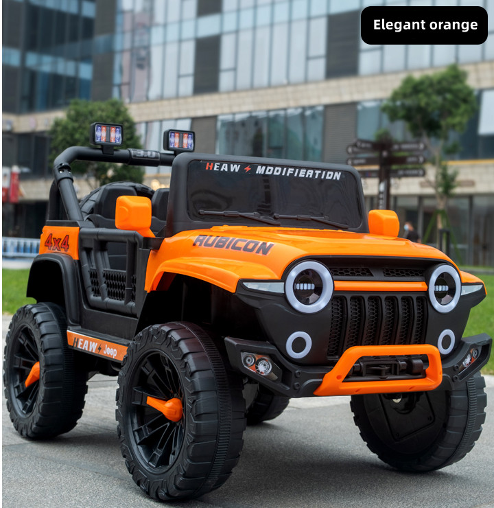 12V4.5 Battery Music Led Light USB Remote Control Off Road Toys Ride On Car for Kids