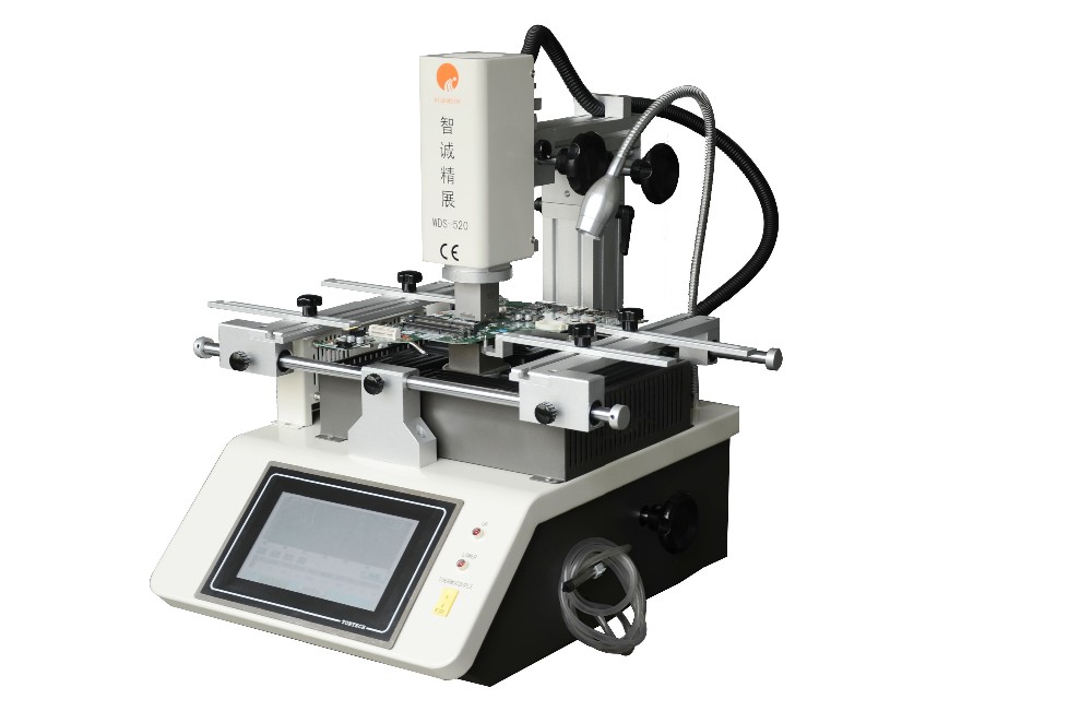 CPU Infrared SMD Rework Station 220V With Hot Air Heating For IC Removing