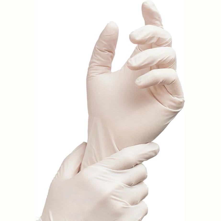Sensitive Skin Blue Latex Free Powder Free Large Nitrile Exam Gloves 5 Mil