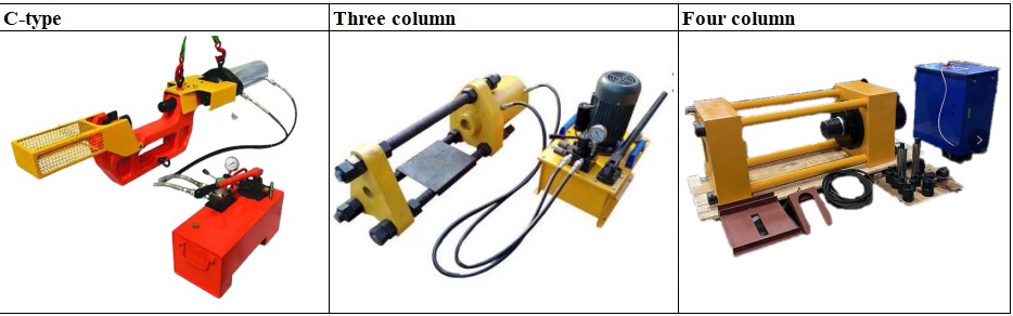 High Surface Hardness HRC48-60HRC Portable Track Pin Press for and Durable Production