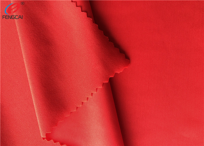 Semi Dull 85 Polyester 15 Spandex Single Jersey Fabric Warp Knitted Fabric
