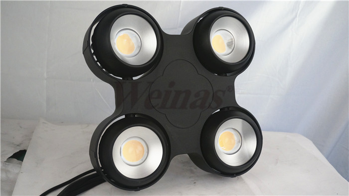 Led Par Can Lights Warm White 4 Eyes COB Led TV Show Audience Blinder Light