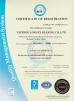 TAIZHOU LONGYE BEARING CO.,LTD Certifications