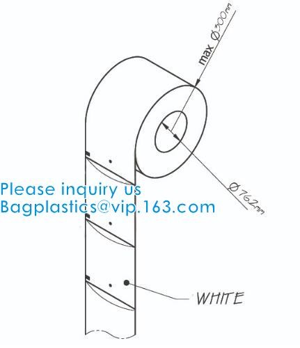 100%Biodegradable Auto Pre Opened Auto Poly Bags On Rolls For Autobag Machines, Perforated Auto Bags Degradable Pre-Open