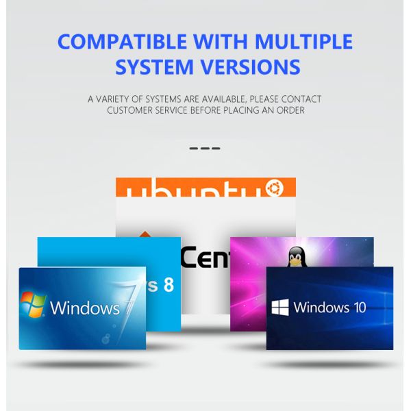 Intel J4125 Quad Core Mini PC 8GB RAM 128GB SSD Fanless Business Computer