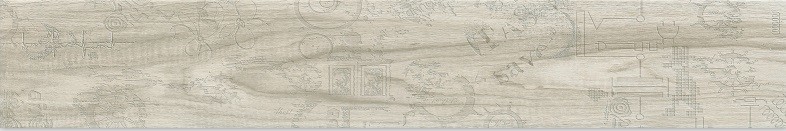 Italian Design Wood Look Rustic Tile / Timber Looking Ceramic Floor Tiles 200*1200mm