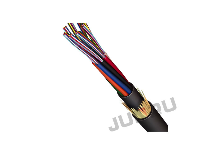Out Door Aerial 48 Core ADSS Fiber Optic Cable With PE / AT Outer Sheath
