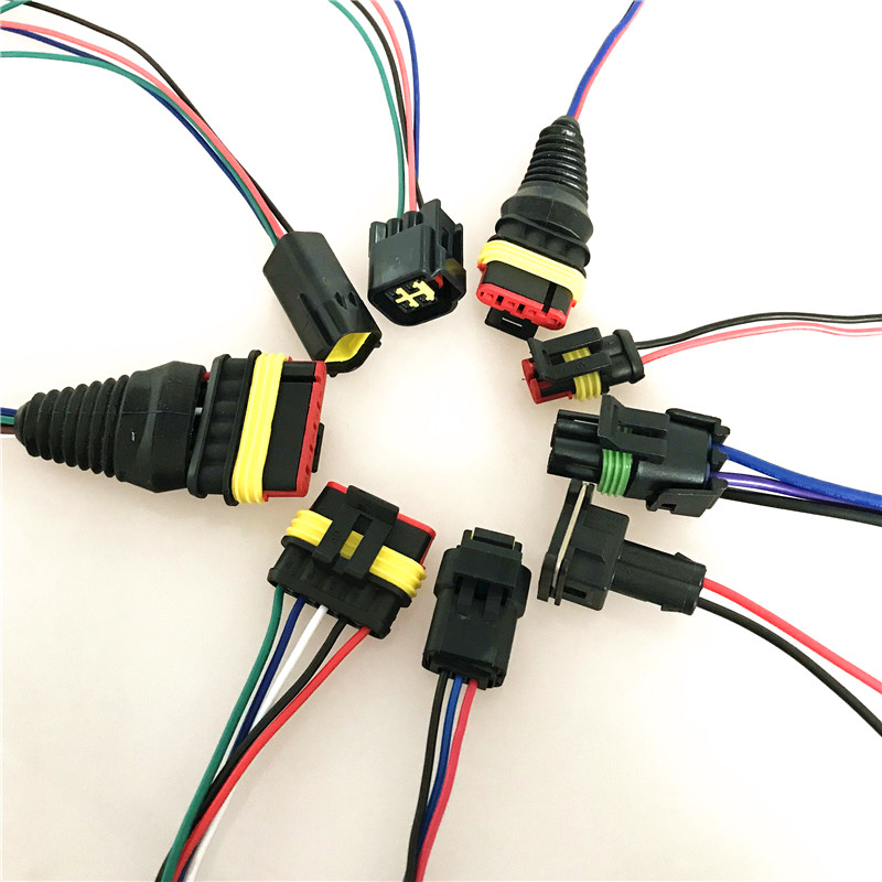 Car Waterproof Sensor Wiring Harness Connector Econoseal J Mk 4 Pin Auto