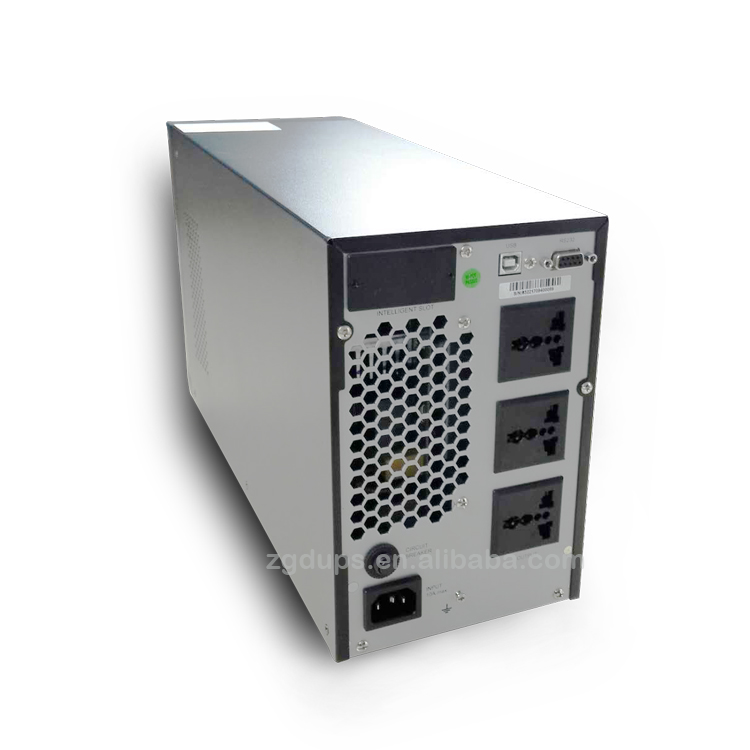 Zero Conversion High Frequency Online UPS 3KVA Home UPS System Built In Battery