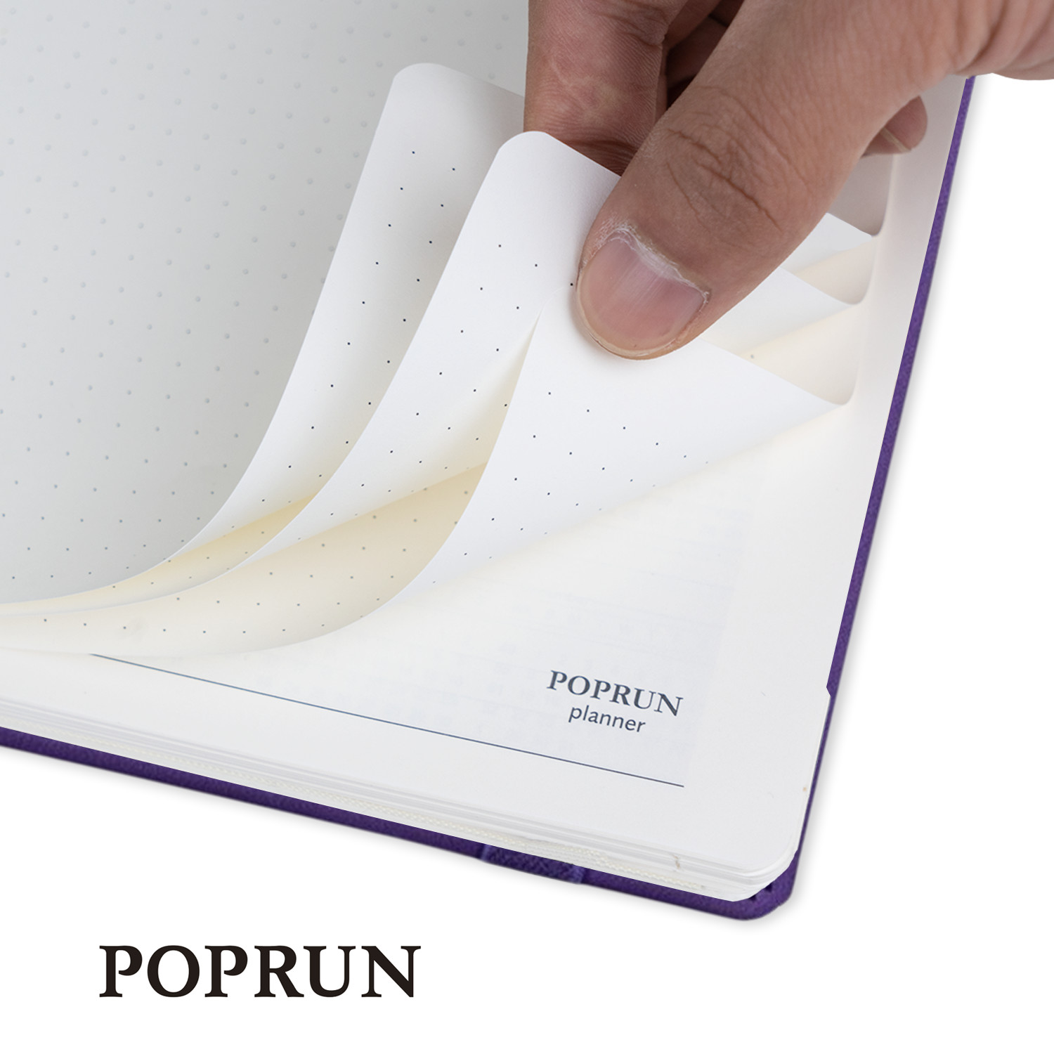 Purple Spiral Softshell Mini Weekly Planner For Students Professionals