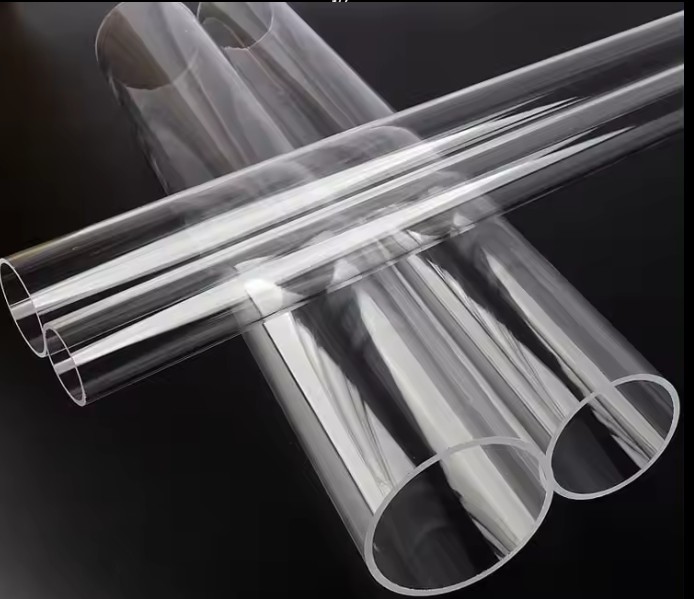 Extruded Square Round Clear Acrylic Tube PMMA Clear Plexiglass Tube