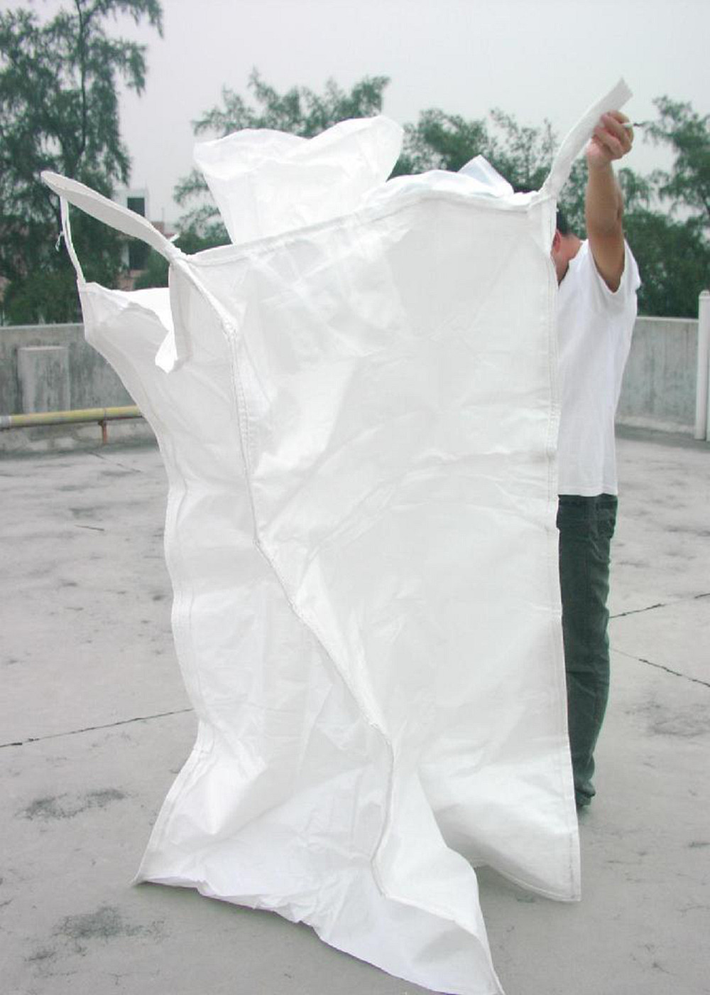 OEM Available FIBC Jumbo Bags For Cement Mineral Construction Material Packing