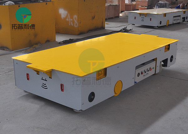 25 Ton Battery Operated Transport Cart For Steel Mold Handling From One Bay To Another