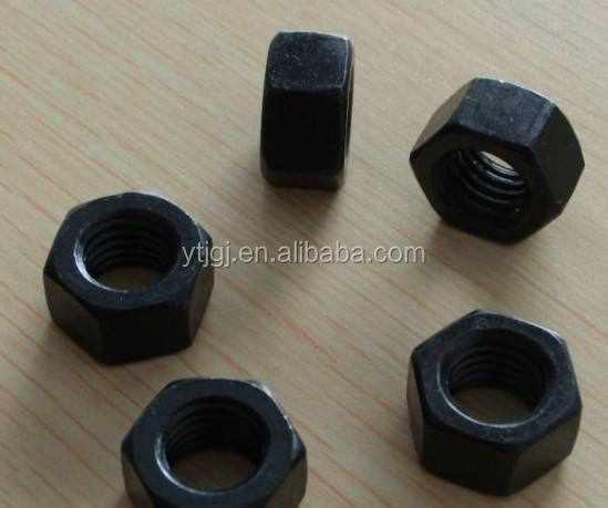 GR5 Hex Nut UNC Fasteners Metric Nuts ASTM A194 2H Heavy Nut DIN/GB/ISO