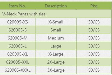  Nonwoven Disposable Scrub Suits for Patient Doctors Nuser with Short Sleeve 0