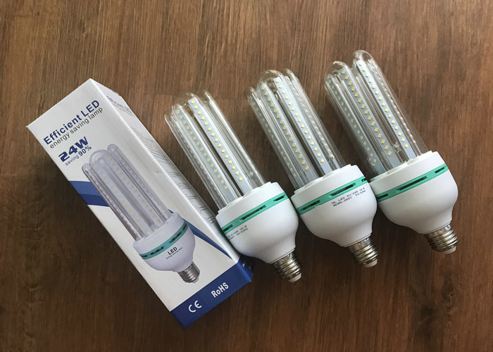12w 16w Led Corn Lamp E27 G24 B22 6000k Environment Friendly For Factories