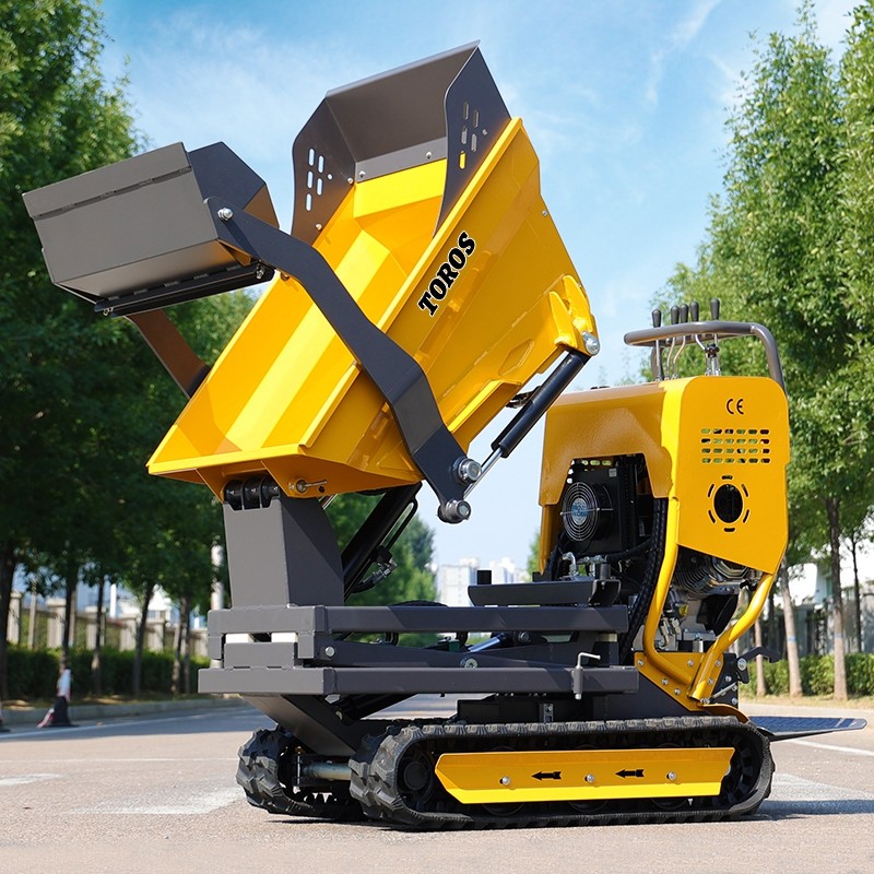 Versatile Small Tracked Dumper Engine Fuel Capacity 5.3l For Light Construction