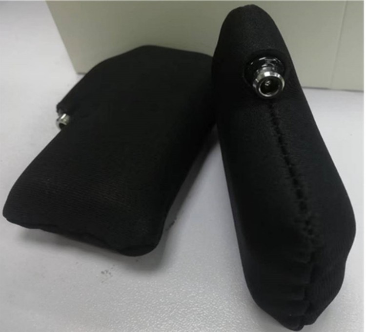 Black cloth wrapped 18650 li ion batterie pack 2S1P 7.4V 2000mAh 2200mAh 2600mAh 3500mAh battery packs for heated gloves
