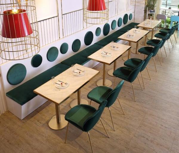 Bespoke Banquette Seating Commercial Booth Seating Dining Room Dubai 120x55x105c