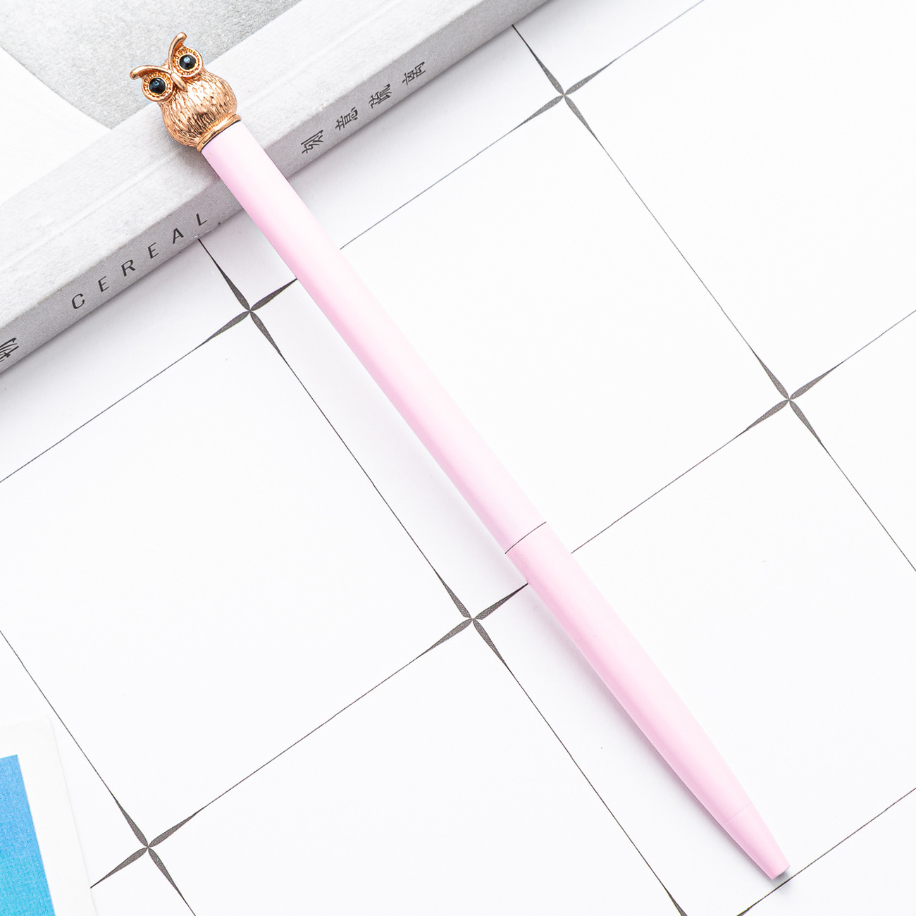 2022 Popular Custom Logo Owl Ballpoint Pen with Fast Shipping and Gel Pen Novelty