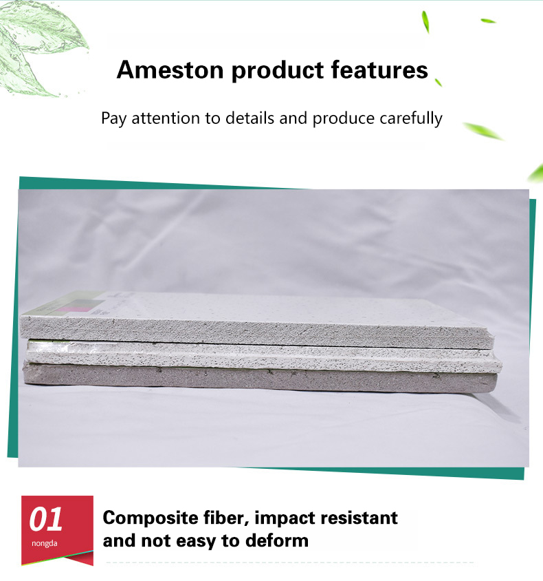 Interior Decoration Sound Proof Material Mineral Wool Acoustic Board for Ceiling