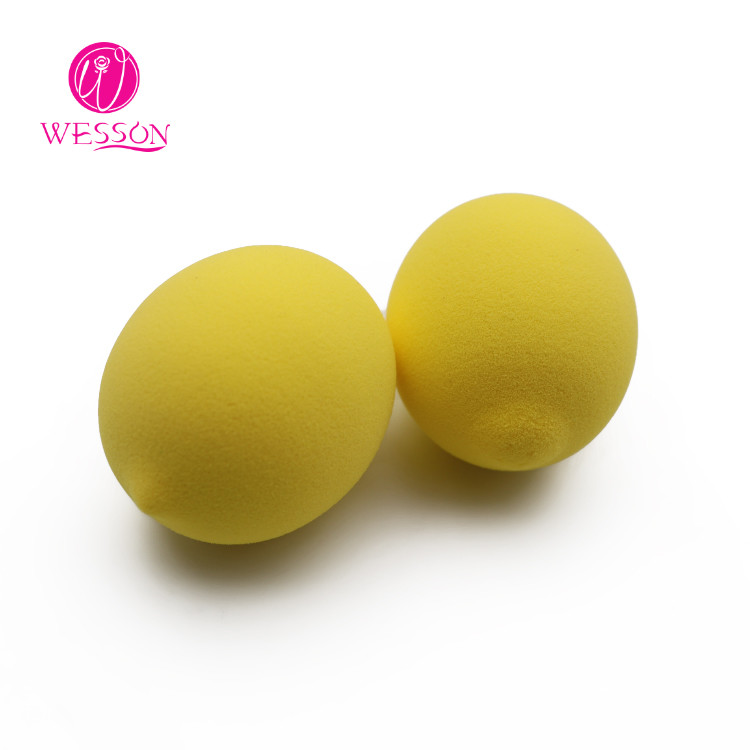 3pcs Texture Lemon Shape Cosmetic Sponge Puff Set