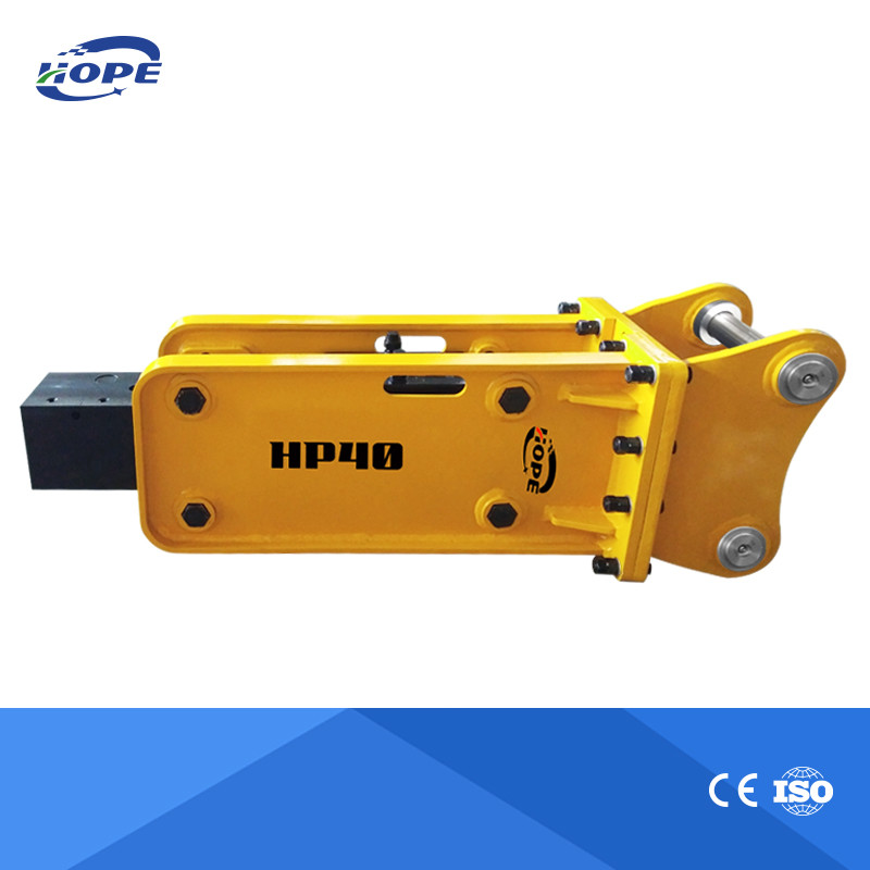 Excavator Hydraulic Breaker For 4-6 T Yantai Hoppe Rock Breaker