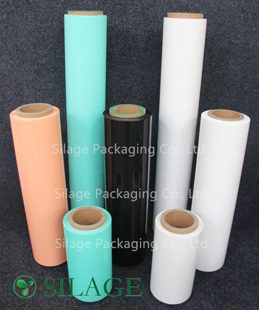 Green Color Silage Film For Ireland 500mm x 25um