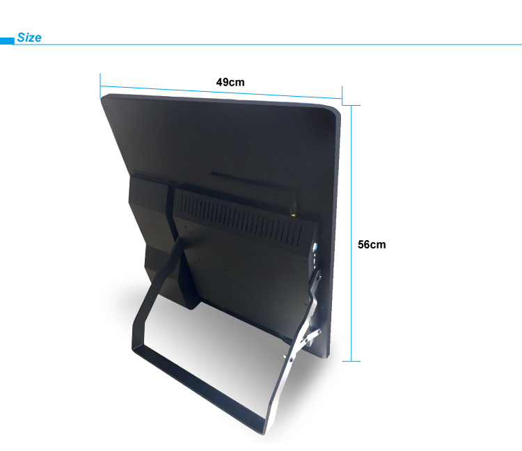 Bimi Fast Food Ordering Machine Self-Service Payment Kiosk with 80mm Thermal Printer