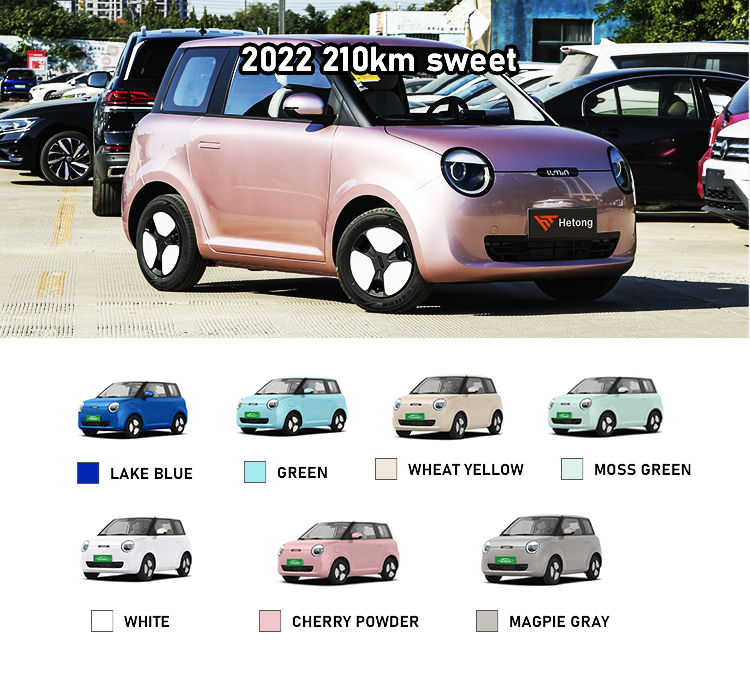 CHANGAN Lumin2022 301Km Sweet Long Bettery Life White/Blue 4 Seats Automobile Vehicle