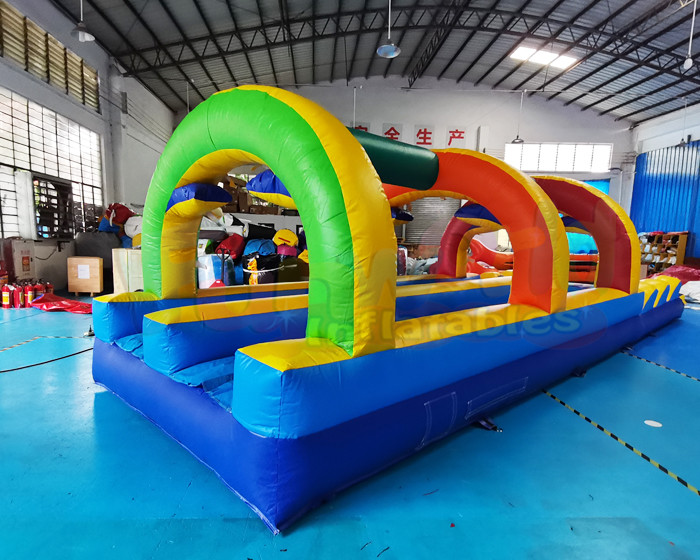OEM Swimming Pool Inflatable Slip And Slide Jumping Bouncer