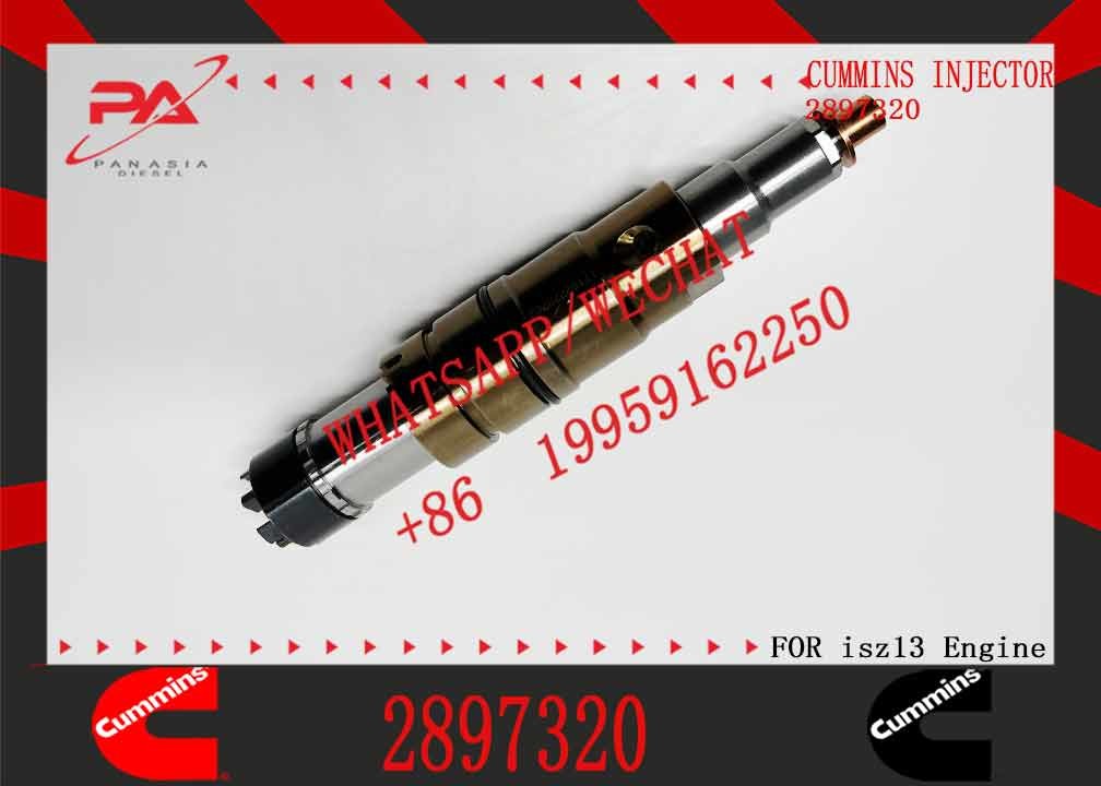 Factory Supply Common Rail Diesel Injector 2894920 Auto Engine Part 2894920 2897320
