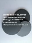 Frequency Range Microwave Ferrites with Good Compactability and Low Dielectric