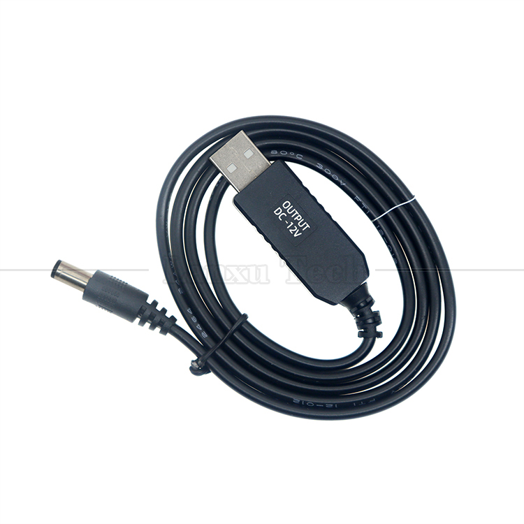 Hot Sale 5V USB to 9V 12V DC Output Converter Booster Wifi Modem Router Power Cable