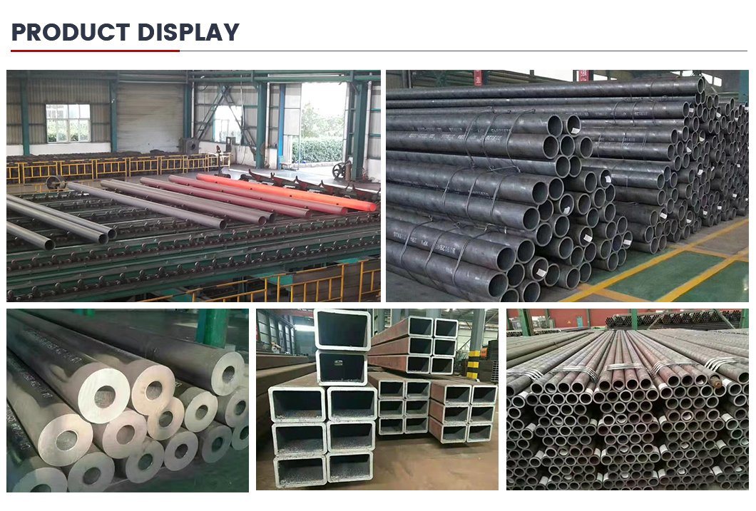 Hot Rolled Steel Pipe Sch40 10mm 35mm Round Hot Rolled Carbon Seamless Steel Pipe for Oil and Gas