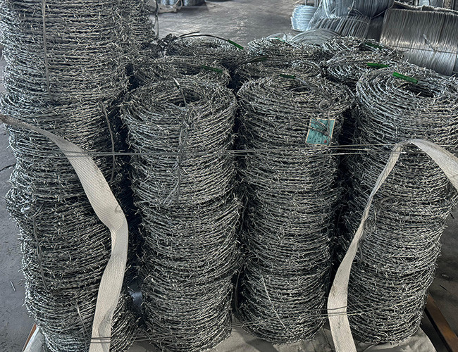 Rust Resistance 500 Meters Single Strand Hot Dipped Galvanized Barbed Wire