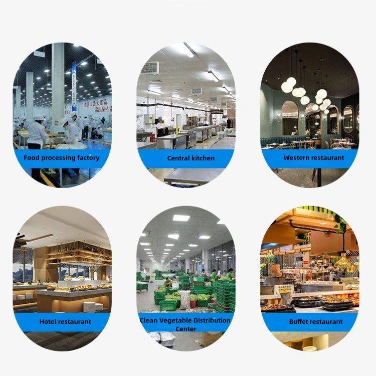 Large Gas Frying Machine Automatic for Dough Chicken Meat Onion Potato Chicken Frying Machine