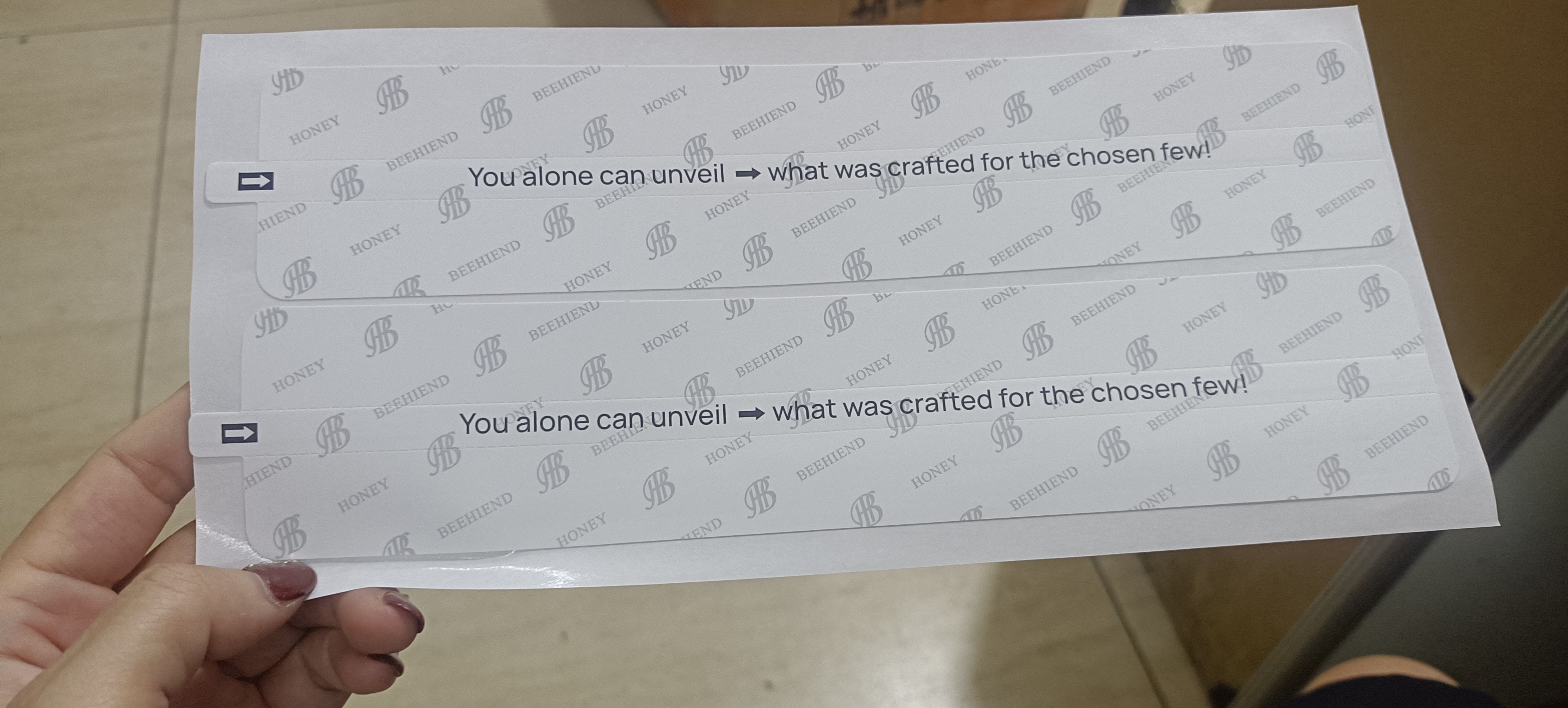 Factory Customized Printing Of Logo With Torn Seal For Packaging Box