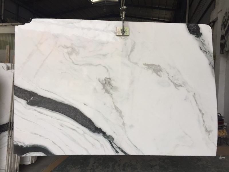 Honed Exotic Thick 3cm 30x120cm Panda White Marble Tile