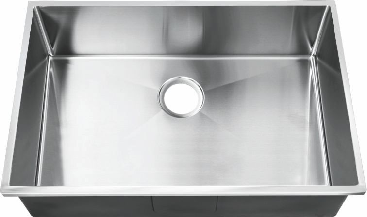Commercial Top Mount Stainless Steel Kitchen Sink With No Faucet / Topmount Kitchen Sink