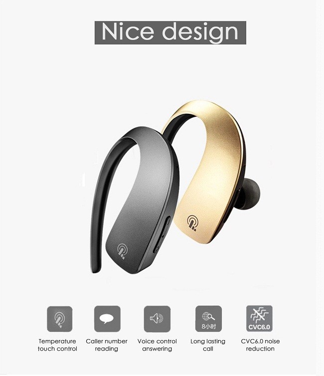 5hrs V5.0 TWS Bluetooth Earbuds Wireless Bluetooth Headset Hands Free Talking