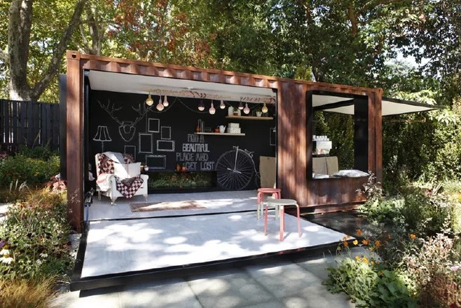 Prefabricated 20 Ft Container Refitted Coffee Shop